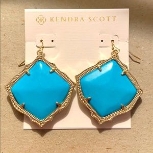 Kendra Scott turquoise earrings